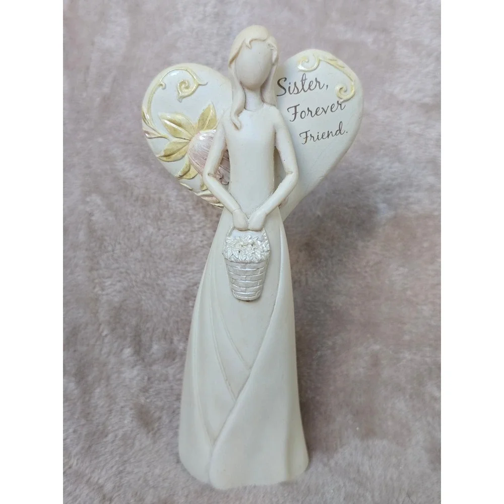 Seagull Studios Flutter Heart Angel Sister Forever Friend Figurine 2009 Resin